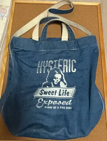 히스그래 2way 토트 숄더 백 Hysteric Glamour