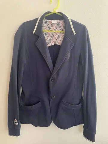 르꼬끄 맨투맨 테일러 자켓 네이비 M 사이즈