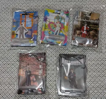 카노 요시마사 블리스터 키링 5개 세트