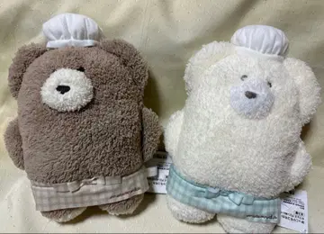 호코리 모카 카페 에이프런 봉제 인형 2체 세트 프라이스