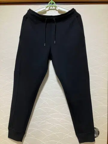 유니클로 +J 드라이 스웨트 팬츠 L 블랙