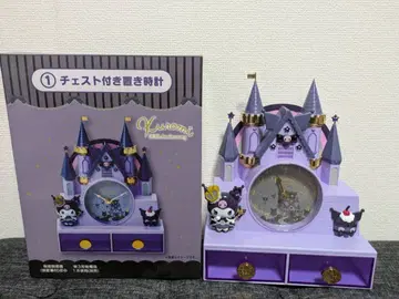 서랍형 탁상 시계 성 디자인