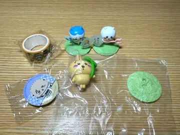 치이카와 세트 미니 피규어 마스킹 테이프 캔뱃지