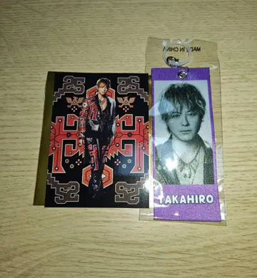 EXILE TAKAHIRO 메지루시 택 포토 카드