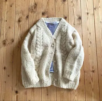 핸즈 오브 크리에이션 큼직한 가디건 니트 택 포함 새상품