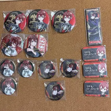 트위스티드 원더랜드 리들 리들 로즈 하트 캔뱃지