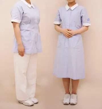 세인트루크스 국제대학 실습복 간호사복 상하의 세트