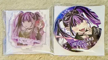 데드 어카운트 복권 메이트 캔뱃지 아크릴 스탠드 데드아카 시츠스가와 키에