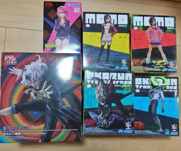 다다단 피규어 묶음 판매 오카룬 모모 아이라