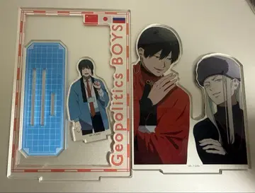 지정학 보이즈 가챠 파티 아크릴 디오라마 b-2