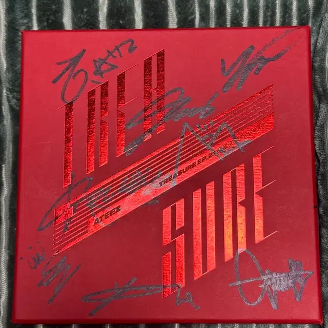 ATEEZ Treasure Ep.2 앨범 친필 싸인