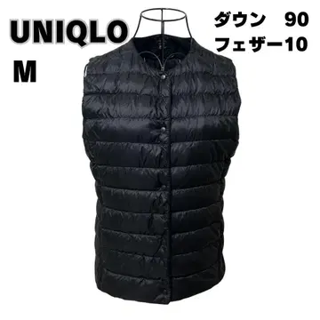 새상품급 UNIQLO 유니클로 다운 베스트 M 다운 90% 이너 다운