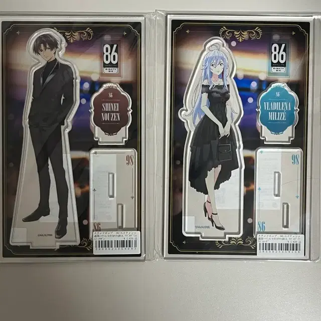 86 에이티식스 콜라보 아크릴 스탠드 미개봉 판매 (신/레나)