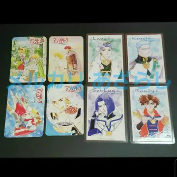 앙제리카 달력 카드 라미네이티드 카드 라미카 네오로망스 시리즈