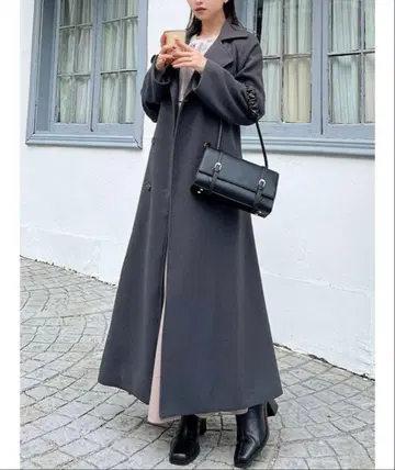 RESEXXY 롱 코트 그레이