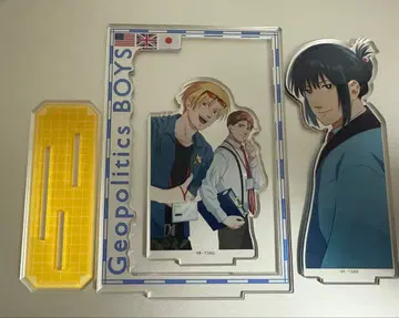 지정학 보이즈 가챠 파티 아크릴 디오라마 b-1