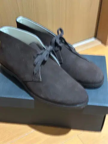 풋스탁 오리지널 브라운 스웨이드 처카 부츠