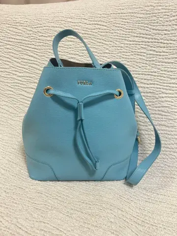 훌라 스테이시 2way 숄더백 복조리 스카이블루