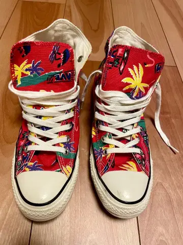 컨버스 올스타 하와이안 프린트 하이컷