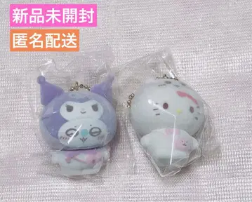 산리오 치이카와 (먼작귀) 시크릿 플로키 마스코트 참 모몽가 2개 세트