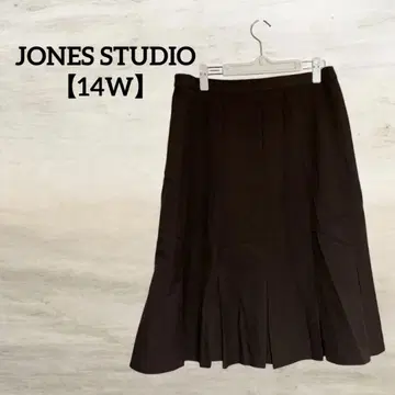 새상품급 JONES STUDIO 브라운 플레어 스커트 14W