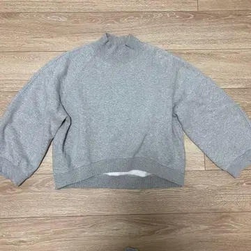 AMERI 속기모 숏 기장 맨투맨