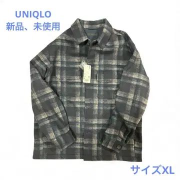 [ 새상품, 미사용 ] UNIQLO 오버 셔츠 자켓 XL