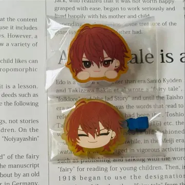 18TRIP 에이트리 미니콜레 양면 아크릴 클립 앞머리 클립 렌가