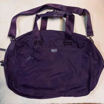 agnis b. Voyage 퍼플 보스턴 백