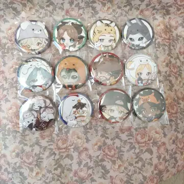 제5인격 12지 띠 캔뱃지 이타카 그레이스 일라이 클라크 앤드류