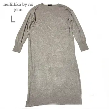 neiliikka by no jean L 롱 니트 원피스