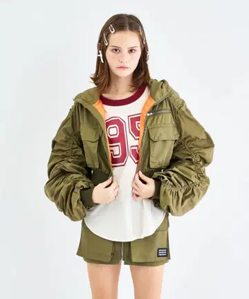 ANNA SUI MA1 숏 기장 아우터