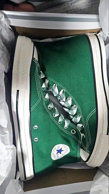 컨버스 올스타 스트레인저 씽즈 5 그린