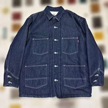 EDWIN 데님 보아 자켓 L 사이즈