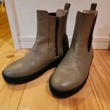 다이애나 WELL FIT 그레이 사이드 고어 부츠 21.5