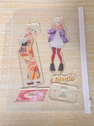 리코리스 리코일 니시키기 치사토 아크릴 스탠드 세트