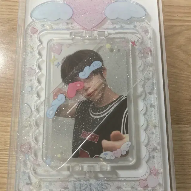 엔시티 위시 팝업 굿즈 시온 아크릴 포카 스탠드