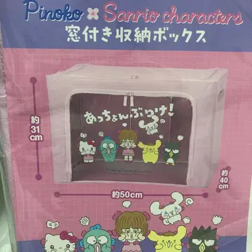 피노코 x 산리오 캐릭터즈 창문형 수납 박스