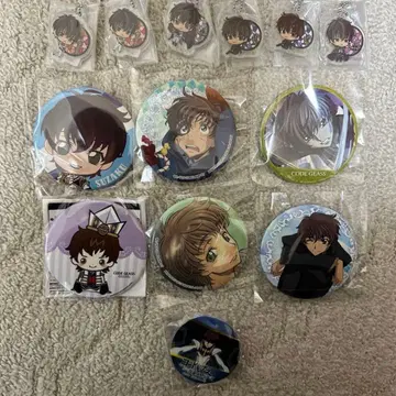 코드기어스 스자쿠 캔뱃지 아크릴 키링 세트