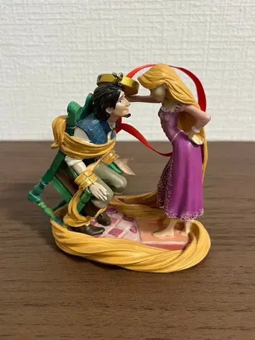 DISNEY STORE 단종 오너먼트 라푼젤&플린 라이더