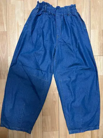 SM2 배색 스티치 팬츠 네이비 M