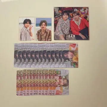 timelesz FAM 사토 쇼리 이노마타 슈토 묶음 판매