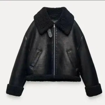 ZARA DOUBLE-FACED BIKER JAKET
