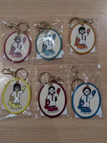 리토그리 Live 2025 Voice 자수 키링 6종 세트