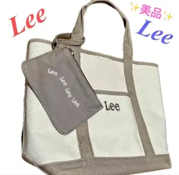 Lee 토트백 (미니 파우치 포함)