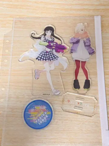 리코리스 리코일 니시키기 치사토 이노우에 타키나 아크릴 스탠드 세트