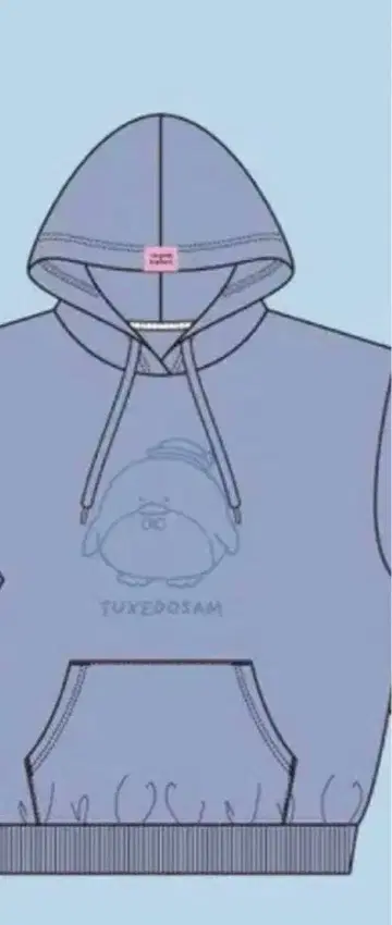 TUXEDO SAM 후디 M 사이즈 라이트 블루