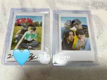 니시코리 친필 사인 폴라로이드 집합 유다이마크준지케이타