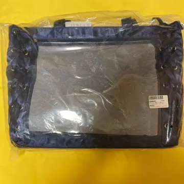 WEGO 이타백 이타백 레이스업 토트백 블루 기타