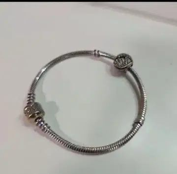 PANDORA 실버 뱅글 팔찌
